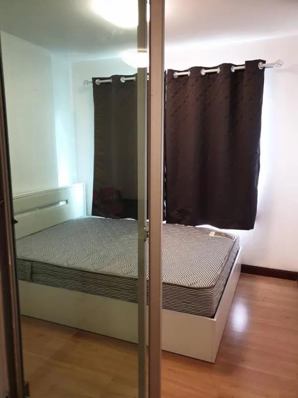 Condo for sale Den Vibhavadi, beautiful room, newly decorated, fully furnished, 1 bedroom, don't wait, hurry up to be the owner.