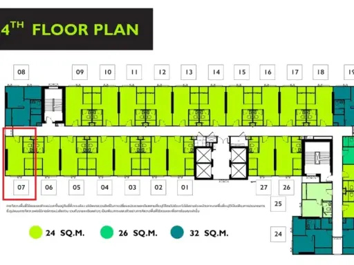 ขายดาวน์ The Origin Sukhumvit - Praksa ชั้น 22 ชั้นสูง ห้องมุม สนใจเป็นเจ้าของ รีบจองเลย images