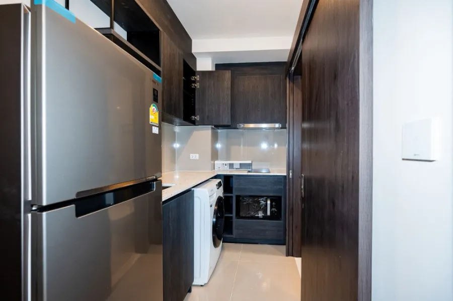 ให้เช่า!! คอนโด เอ็กซ์ที ห้วยขวาง ห้องใหม่ ตกแต่งสไตล์ Modern ใกล้ MRT ห้วยขวาง ห้ามพลาด!!