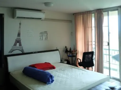 Urgent sale !! The Parkland Bangna, 6th floor, beautiful view, Studio room, fully furnished, friendly price, hurry !!