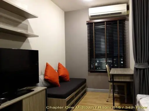 ให้เช่า Chapter One Midtown Ladphao 24เช่าหลักหมื่น ส่วนกลางวิวหลักล้าน ว่ายน้ำชมวิว ฟินน!! images