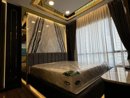 ให้เช่า คอนโด ไอวี่ แอมพิโอ ห้องเเต่งสไตล์ Modern luxury บิ้วอินท์จัดเต็ม บอกเลยว่าคุณต้องไม่พลาด