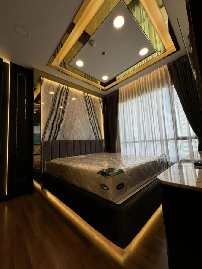 ให้เช่า คอนโด ไอวี่ แอมพิโอ ห้องเเต่งสไตล์ Modern luxury บิ้วอินท์จัดเต็ม บอกเลยว่าคุณต้องไม่พลาด