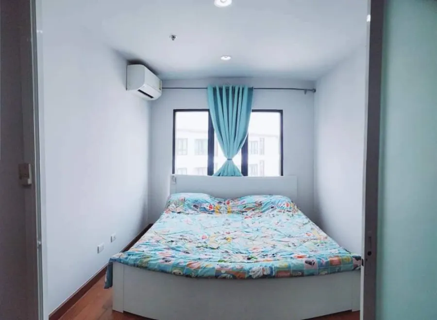 For rent รีเจ้นท์ โฮม 18 แจ้งวัฒนะ-หลักสี่ กั้นห้องเป็นสัดส่วน แถมเฟอร์ครบ ลากกระเป๋าเข้าอยู่ได้เลย