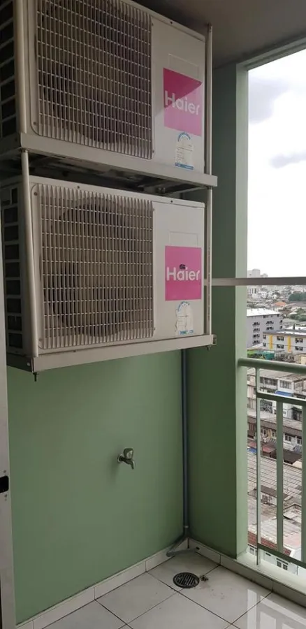For sale, for rent!! Lumpini Ville Condo, Lat Phrao-Chok Chai 4, empty room, clean room, airy, good view, don't miss it!!