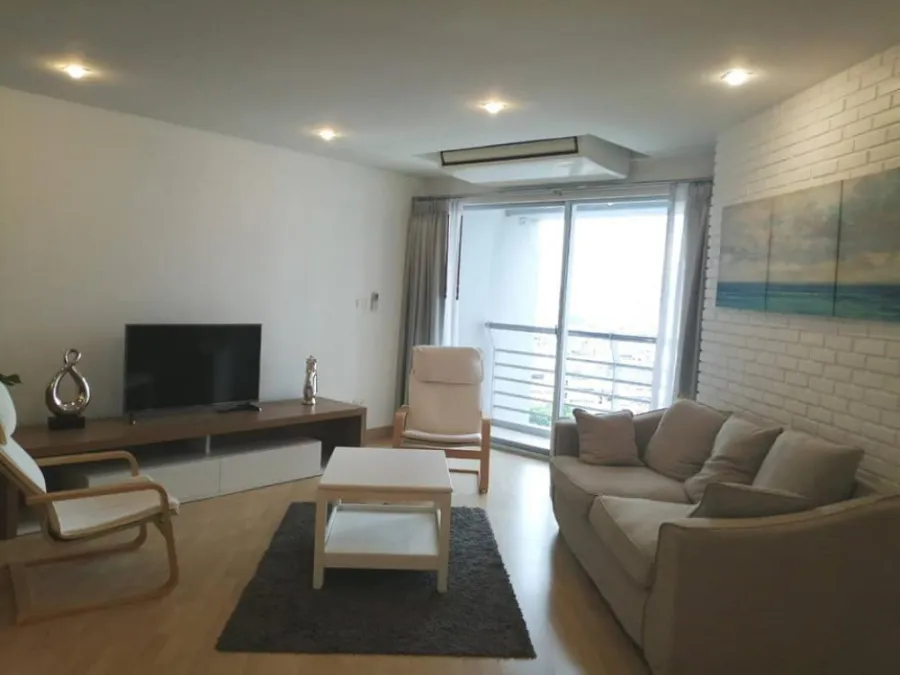 Condo for rent or sale, Bangkok Garden, 2 bedrooms, 2 bathrooms, fully furnished, ready to move in. Hurry up to reserve before it's gone!!