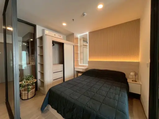 ให้เช่า Aspire sukhumvit - Rama 4 ชั้น 24 วิวเมืองโล่ง ไม่มีเสียงก่อสร้างรบกวน เฟอร์นิเจอร์ Built-in ครบ พร้อมเข้าอยู่ทันที