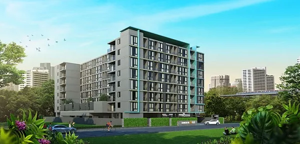 ขาย Bangkok Feliz Sathorn-Taksin ห้องตกแต่งเรียบง่าย 30 ตรม.1 ห้องนอน 1 ห้องน้ำ เฟอร์นิเจอร์ครบ