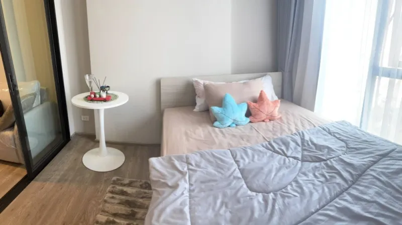 ให้เช่า Plum Condo New West Bangyai ห้องน่าอยู่ เฟอร์ + เครื่องใช้ไฟฟ้าพร้อม จองเลย