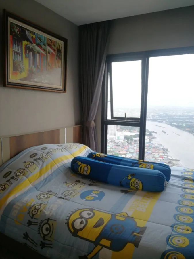 ขาย ให้เช่า The Politan Rive 2ห้องนอน 2ห้องน้ำ ตกแต่งครบชุด ได้วิวสวยมากๆ ห้ามพลาด