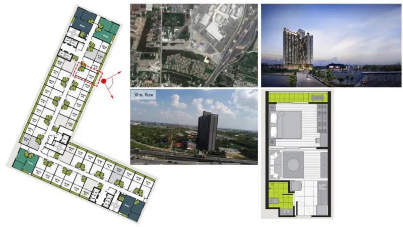 Urgent sale down payment of a condo Mega 2, good location, convenient transportation, near Mega Bangna Department Store, do not miss !!!