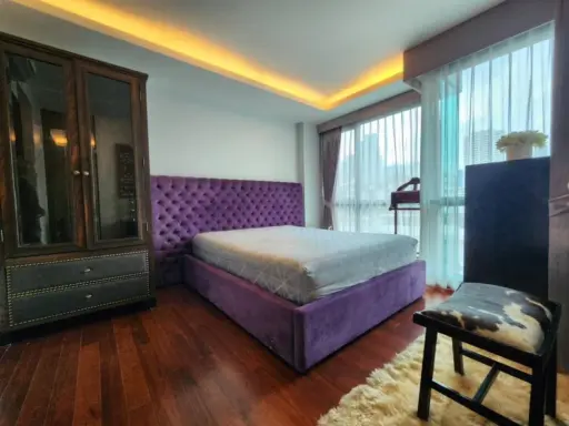 For rent: The Address Sukhumvit 61, 5th floor, room with a good view, no blocked view, fully furnished, ready to move in, reserve now, don't wait. images