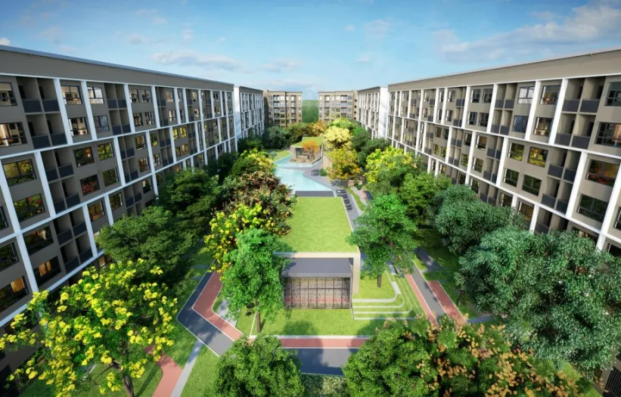 ให้เช่า Plum condo rangsit alive 2 ห้องกว้างกำลัง ชุดครัวบิวท์อิน สนใจรีบจองเลยจ้า