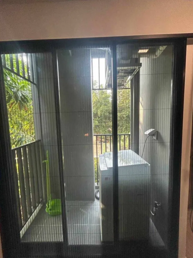 For rent: Atmoz Tropicana Bangna, ready to move in, furnished, complete with electrical appliances. Hurry and reserve now, don't delay.