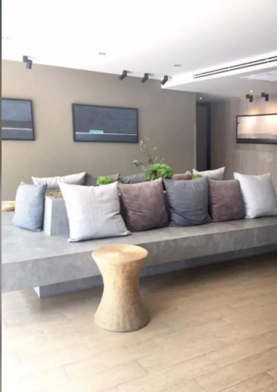 For rent D Condo Rama IX - On Nut, 1st floor, beautiful decoration, fully furnished, ready to move in.