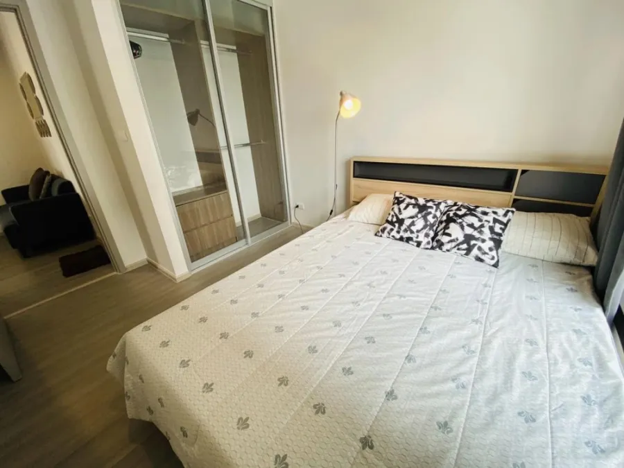 Condo for sale, rent, The Parkland Charan-Pinklao. Corner room with privacy, 18th floor, garden view, unblocked view.