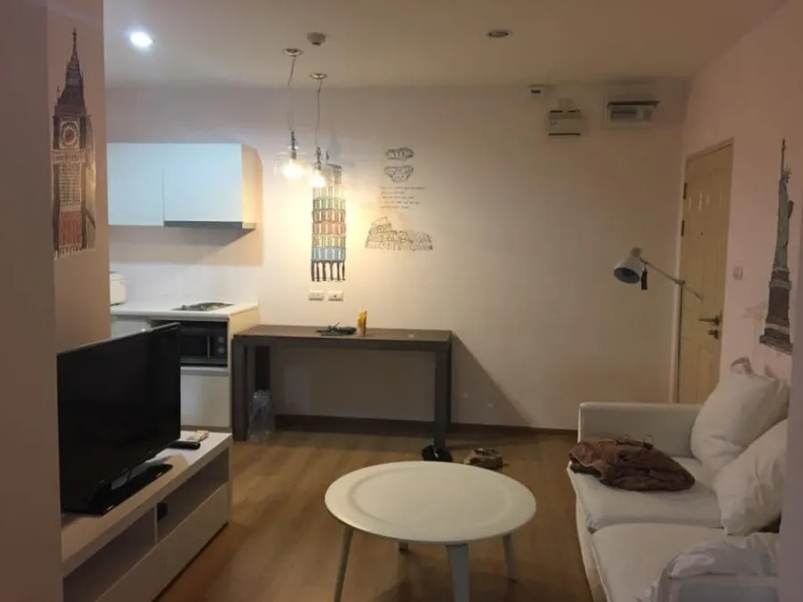 Condo for sale, SYM Vibha-Ladprao, 1 bedroom, 1 bathroom, spacious room Built-in furniture. Cool. Don't miss it.