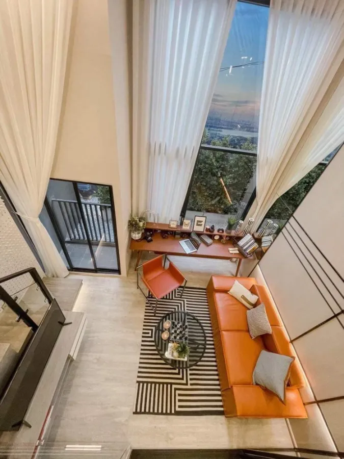Selling down payment Origin Plug&Play Nonthaburi Station, 25th floor, great city view. Convenient travel If interested, hurry and reserve now.