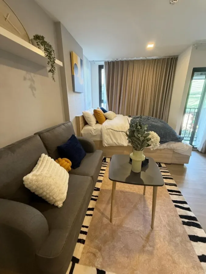 For rent The Muve Pradipat Built-in ครบจบ มีครัวปิด และมุม mini walk-in closet จองเลย