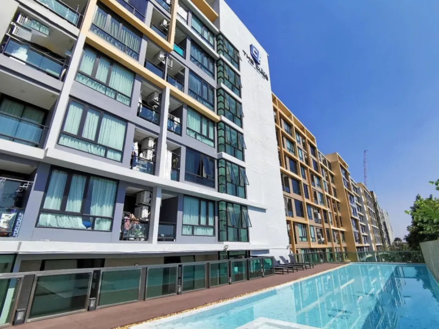 For sale: The Cube Station, Ram Intra 109, 6th floor, grassy view, beautiful room, modern and classic decoration, fully furnished, fully built-in, res