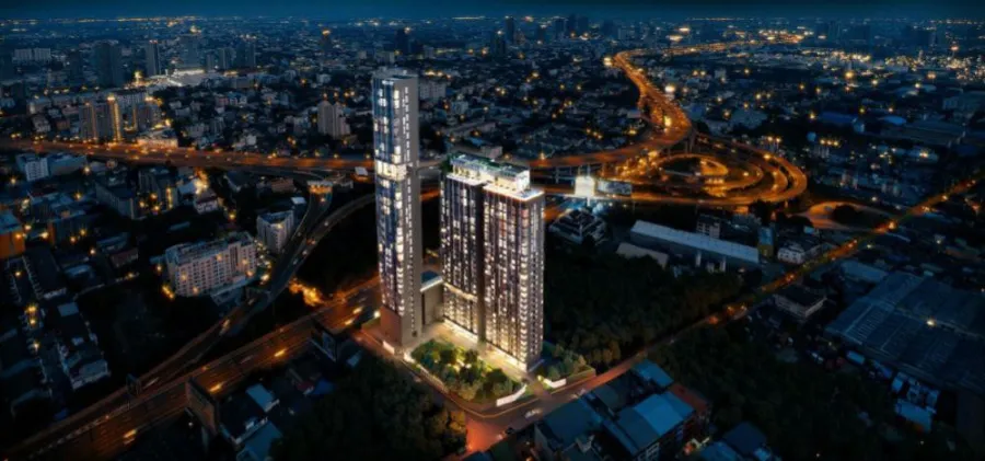 For sale! Modiz Sukhumvit 50, good location, corner room, convenient transportation, don't miss it.!!