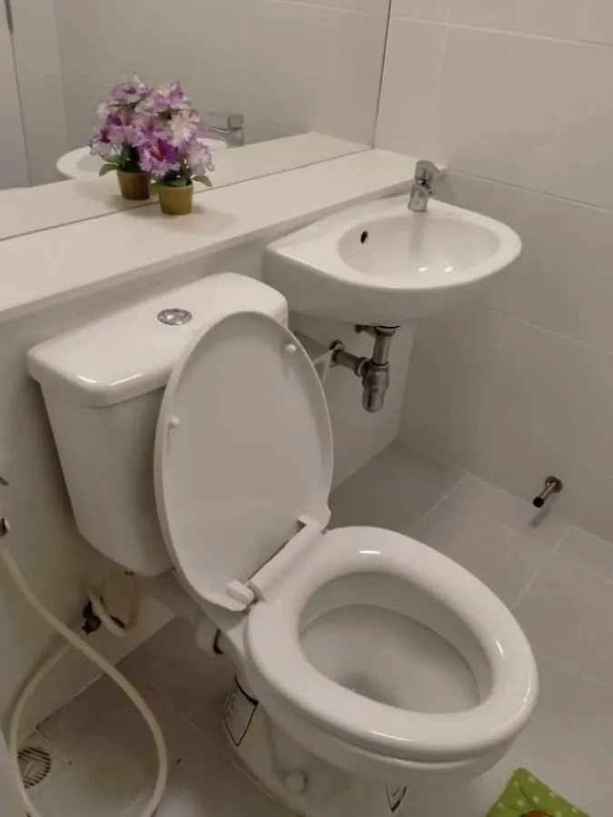 Plum Condo for sale, Chaengwattana Station, 1 bedroom, 2 bathrooms, great price, ready to move in. If interested, hurry to reserve now. Don't miss it.