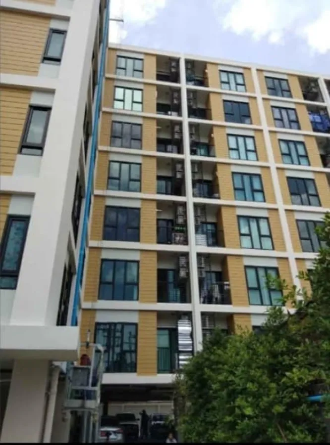 Condo for sale, D Mark Condo at Sutthisan, Studio room, fully furnished. complete electrical appliances You can finish here.