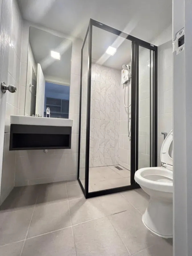 Condo for rent, Cave Eva, bright room, glass partition, fully furnished, not booking is a big mistake.
