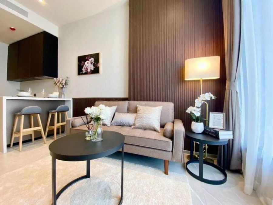 Condo for rent, Hyde Heritage Thonglor, room ready to move in. Fully equipped, move in quickly.