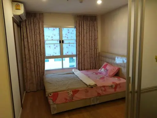 Condo for rent, Lumpini Mega City Bangna, clean room, lots of furniture, good communal, close to the expressway, close to the mall