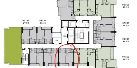 - ขายดาวน์ Reserve Pahol-Pradiphat Simplex ห้อง 2211 1 ห้องนอน ชั้นสูงด้วยพลาดไม่ได้นะ จองเลย !!