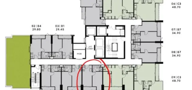 - ขายดาวน์ Reserve Pahol-Pradiphat Simplex ห้อง 2211 1 ห้องนอน ชั้นสูงด้วยพลาดไม่ได้นะ จองเลย !! images
