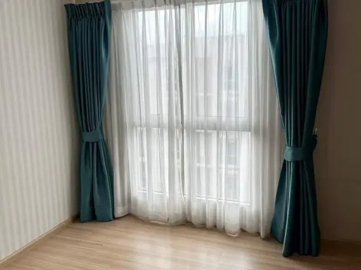 For sale: Plum Condo Chaengwattana, empty room, not too expensive, room decorating lovers shouldn't miss it.