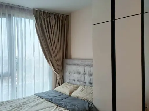 For rent: Origin Plug & Play Nonthaburi Station, beautiful room, fully furnished, fully equipped common area, very worth booking