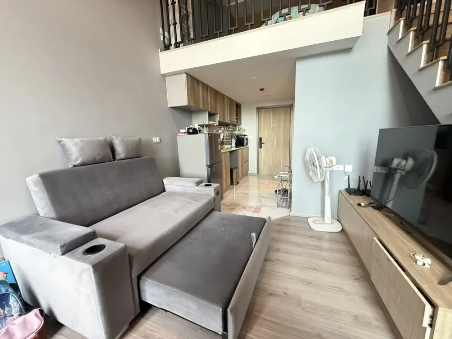Ken Attitude Rattanathibet condo for rent. Nice room, great location, and fully furnished. Book now, don't wait!