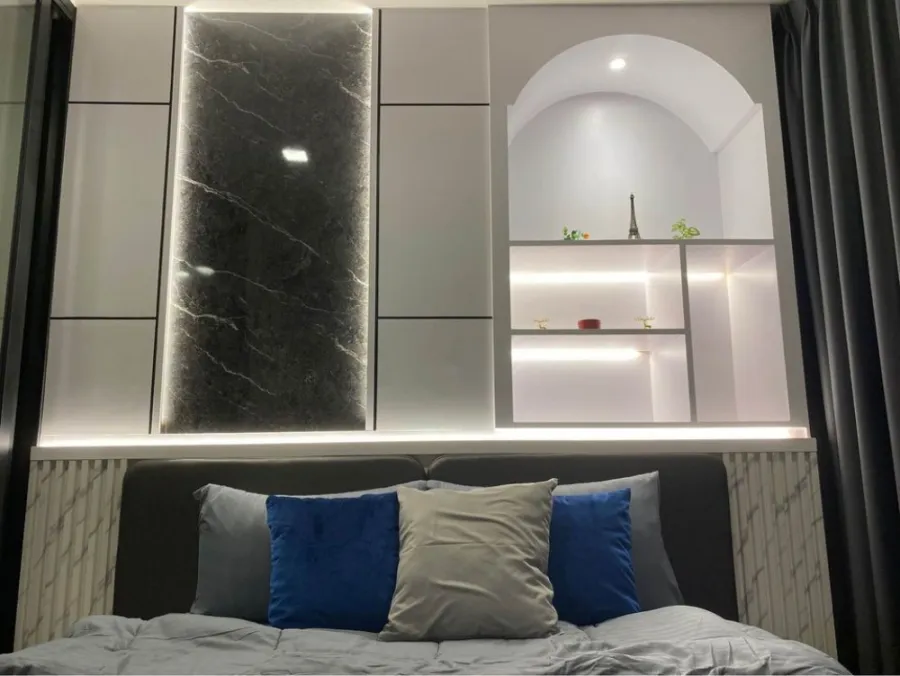 For rent!! Condo Modiz Sukhumvit 50, 17th floor, Building B, fully furnished, ready to move in. Don't miss it!!
