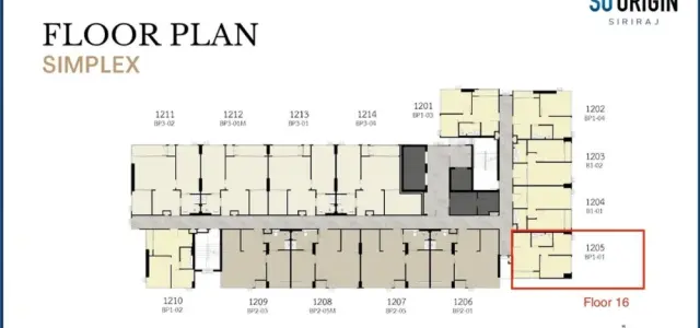 SO Origin ศิริราช ด่วนขายเท่าทุน ขายดาวน์ห้อง simplex 1bedมาจับมาจองเลย อย่าพลาดโอกาศ images
