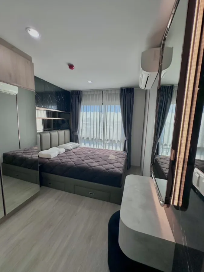 ขาย Hi Condo Sukhumvit 93 ห้องหัวมุม หัวเตียงไม่ติดห้องอื่น หลังบ้านไม่โดน block view ตกแต่งครบ จองเลย