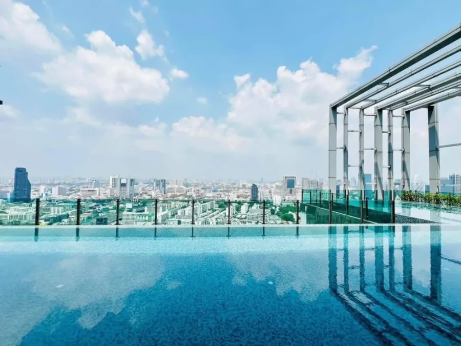 ขาย เดอะ แคปิตอล ราชปรารภ-วิภา ชั้น 30 ห้องโล่ง โปร่งสบาย เพดานสูง 3เมตร ลมดีมาก มีสวนส่วนตัว ด่วนๆ