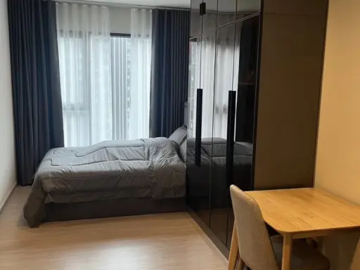 For rent condo Life Asoke Hype ห้องสตูดิโอ ชั้น 34 ได้วิวสูง มาในราคาสุดคุ้ม บอกเลยว่าต้องจอง