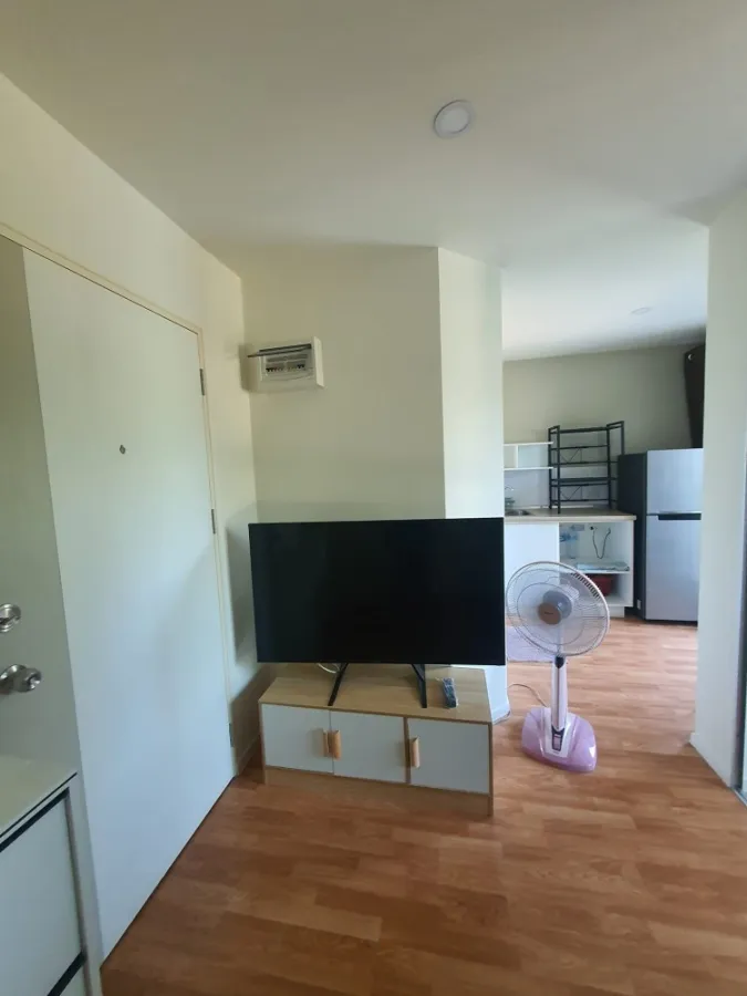 Condo for sale or rent, Lumpini Ville Sukhumvit 76 Bearing-Station Phase 1, room ready to move in, complete here, book now.