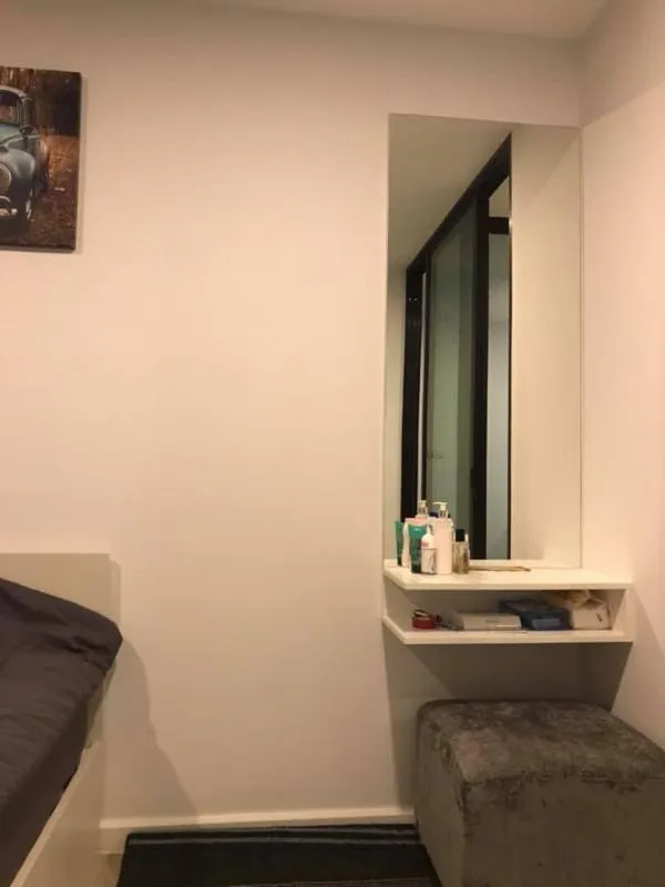 Urgent for rent !! Id Condo Pause, convenient transportation, near the expressway, near BTS Bearing. Hurry !!