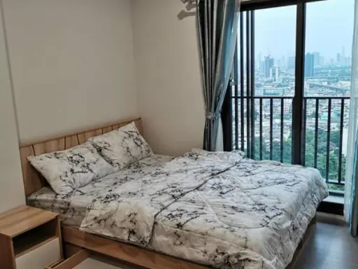 Condo for rent, The Parkland Petchkasem 56, 28th floor, clear view, beautiful room, furniture + electrical appliances!