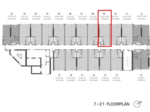 Selling down payment, So Origin Kaset Interchange, Duo Space room, 19th floor, good view, if interested, reserve now, urgent.
