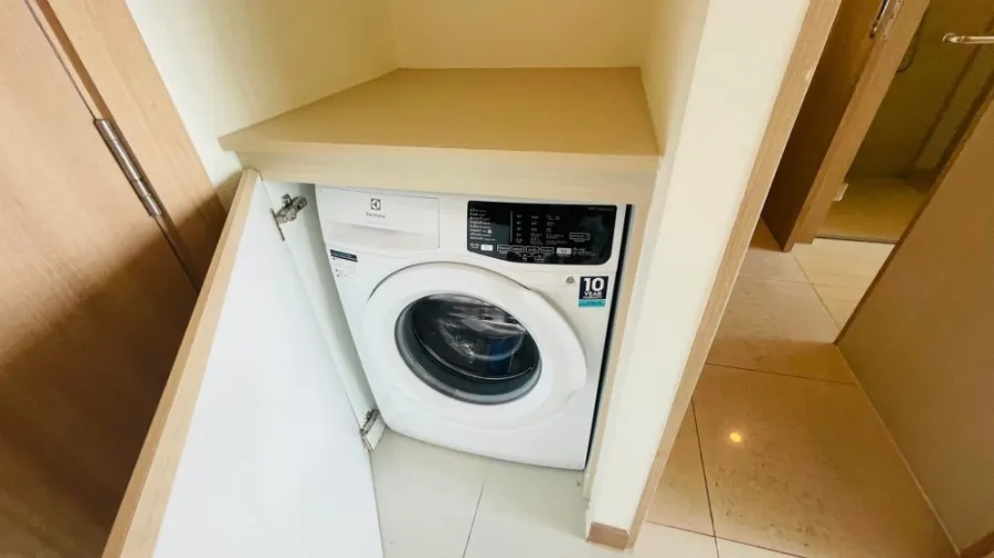 Condo for rent, The Riviera, Jomtien, Pattaya (Jomtien), Building C, 12th floor, beautiful sea view, ready to move in. Book now!