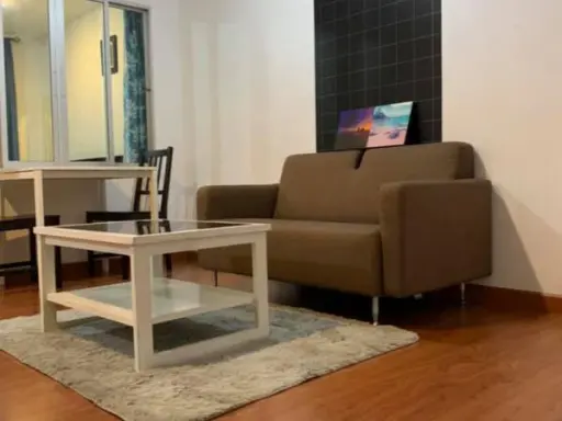 Quick to rent at The Niche Huai Khwang, nice room, fully furnished, no more convenience than this, don't wait.
