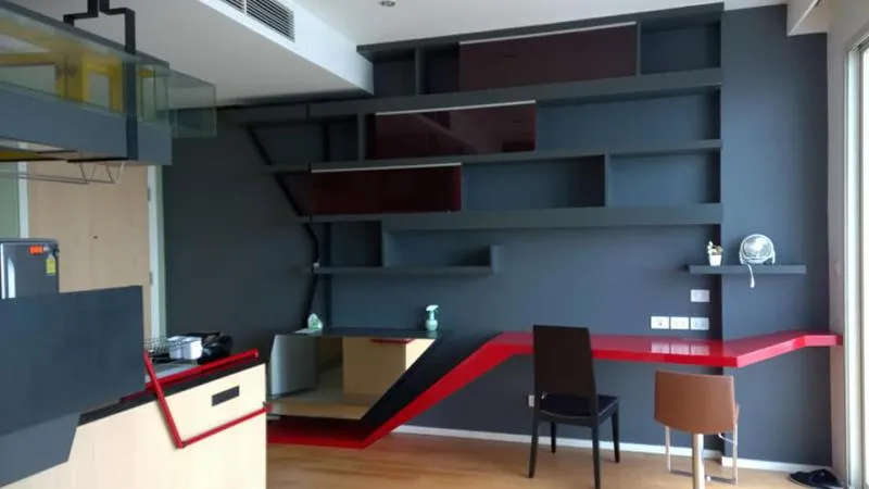 Sell ​​the most decorated room in modern style, Wind Ratchayothin Condo, high floor, clear view, airy, 1 bedroom, 1 bathroom, ready to move in