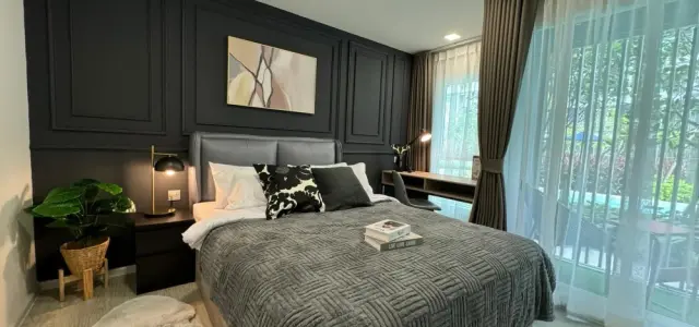 ปล่อยเช่า kave town island 1 bedroom smart pool แต่งพร้อมอยู่ คุณต้องไม่ควรพลาดเลย images