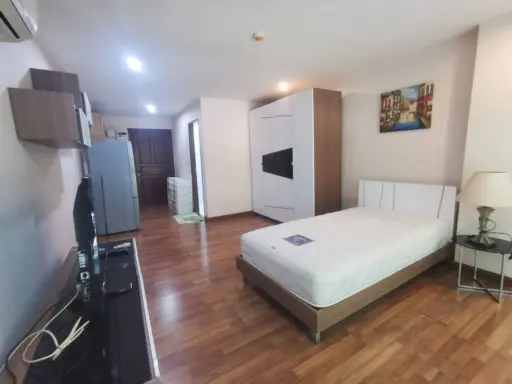 ขาย พีจี พระรามเก้า คอนโดมิเนียม ห้องStudio เฟอร์นิเจอร์ เครื่องใช้ไฟฟ้าพร้อมเข้าอยู่ อย่าช้า รีบจอง images