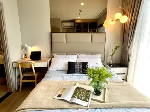 ให้เช่า The Politan Aqua ห้องชั้นสูง พร้อมอยู่ วิวแม่น้ำ สิ่งอำนวยความสะดวกครบครัน หิ้วกระเป๋ามาได้เลย